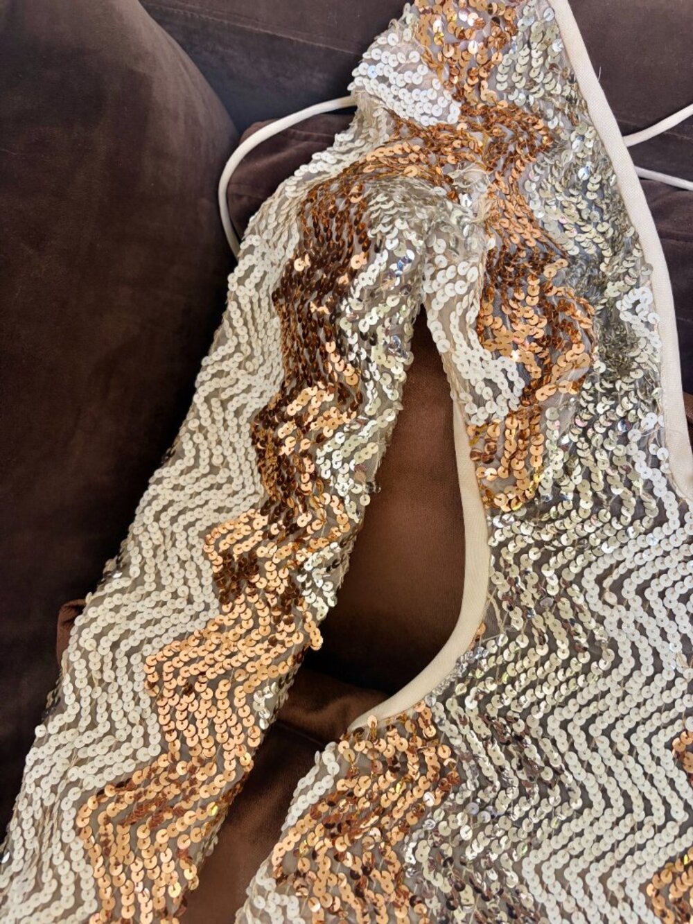 Missoni Vintage Sequin Backless Gown - Picture 11 of 15